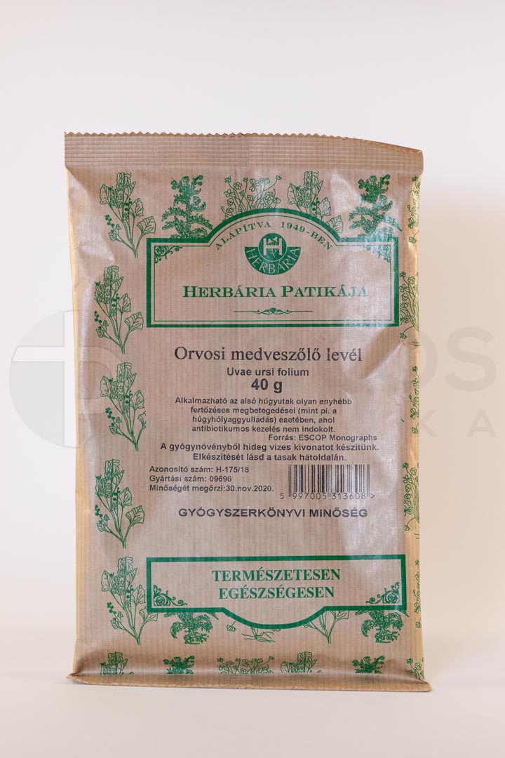 Medveszőlőlevél tea HERBÁRIA 40g
