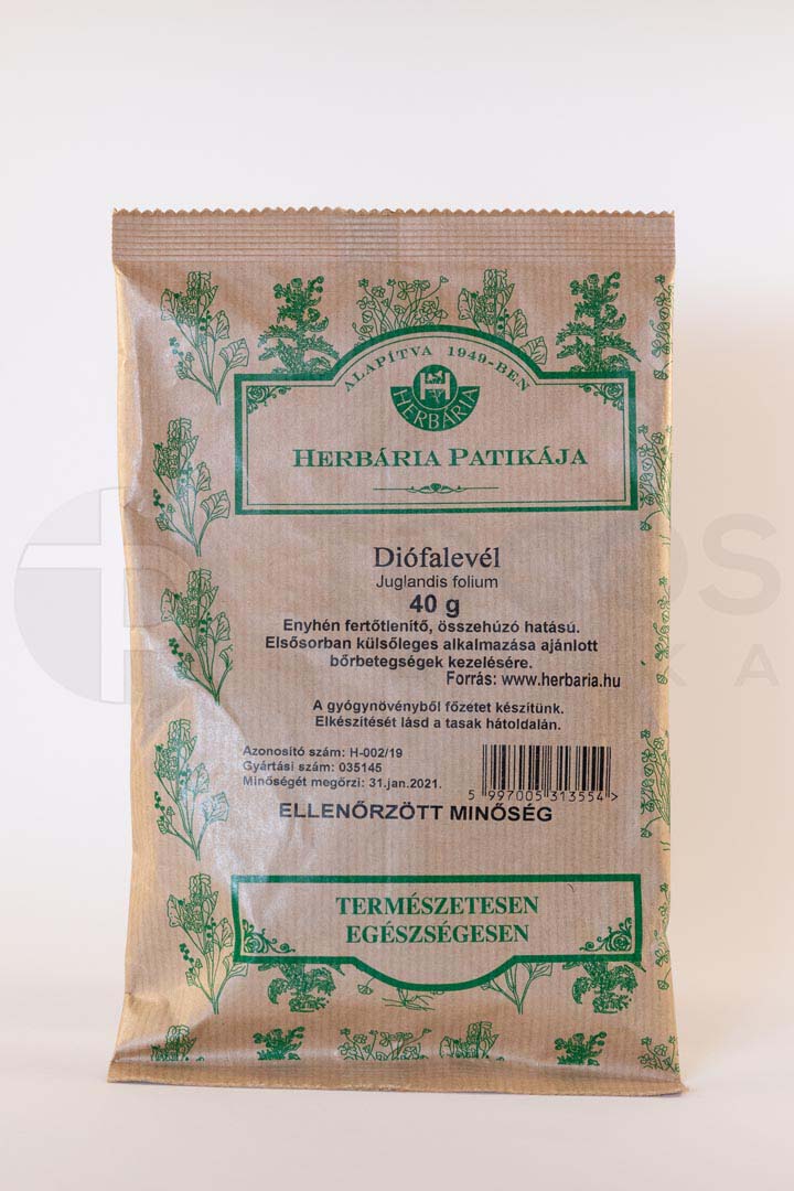 Diólevél tea HERBÁRIA 40g