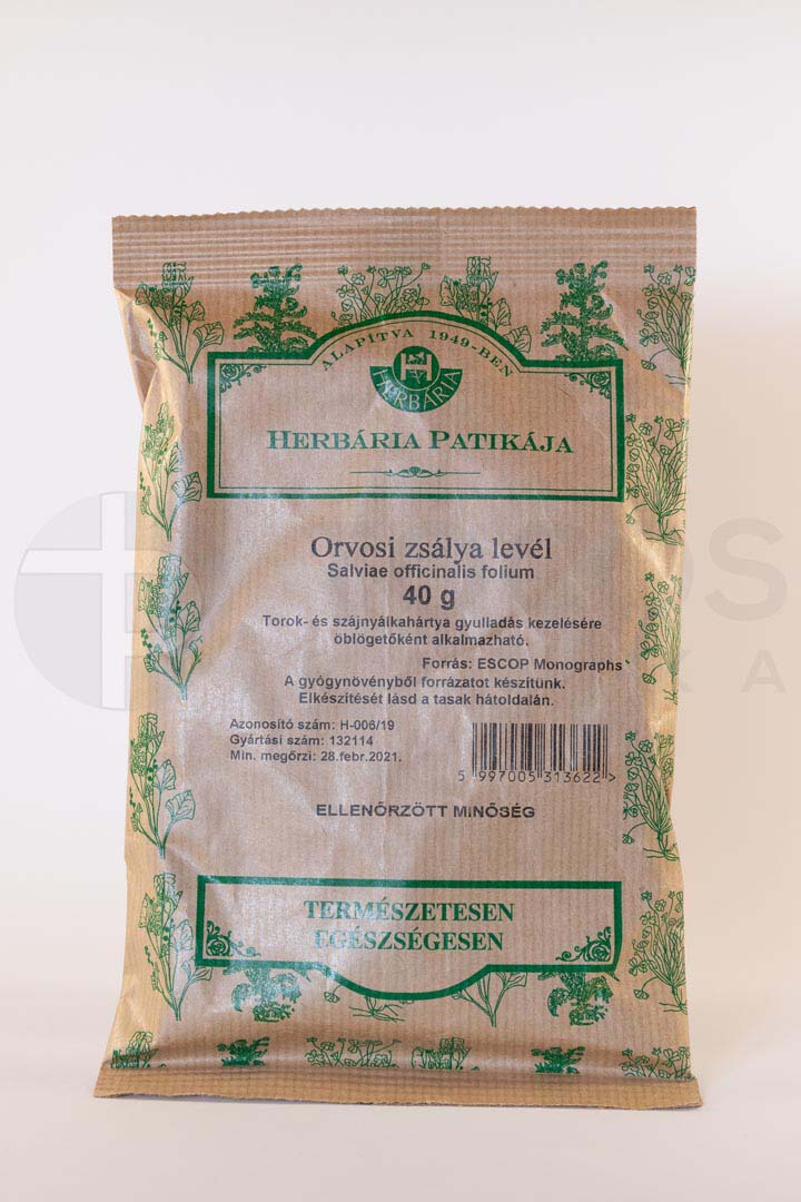 Orvosi zsálya tea HERBÁRIA 40g