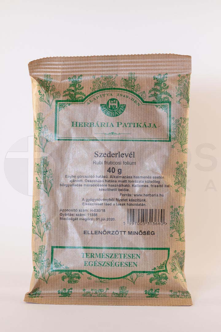 Szederlevél tea HERBÁRIA 40g