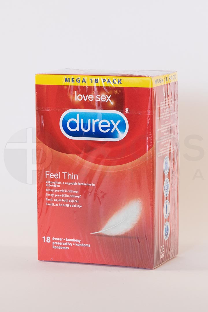 Durex óveszer feel thin 18x