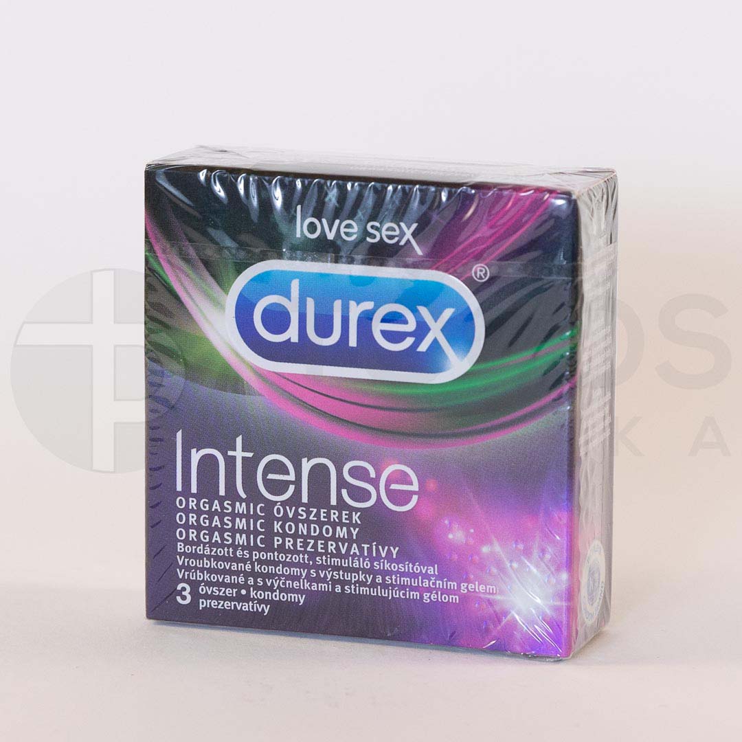 Durex Intense Orgasmic óvszer  3x