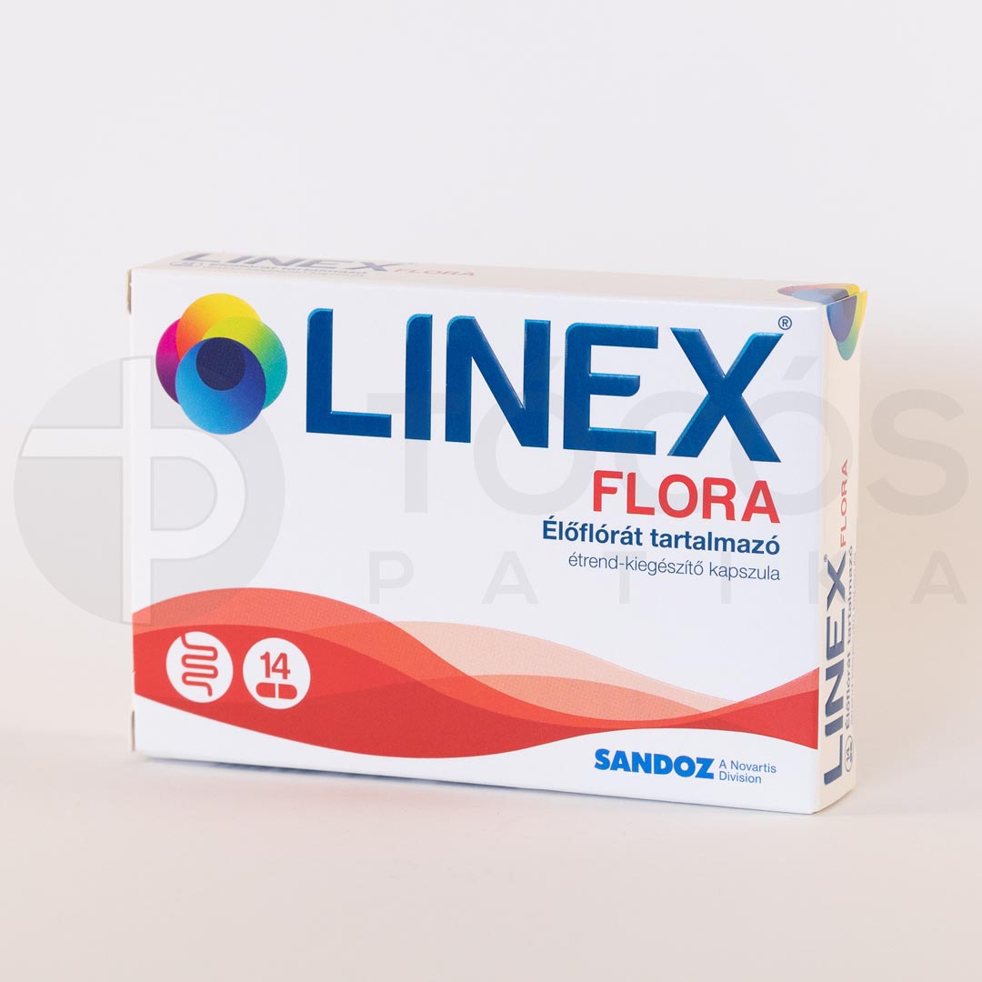 Linex Flora élőflórás étrendkieg. kapszula 14x