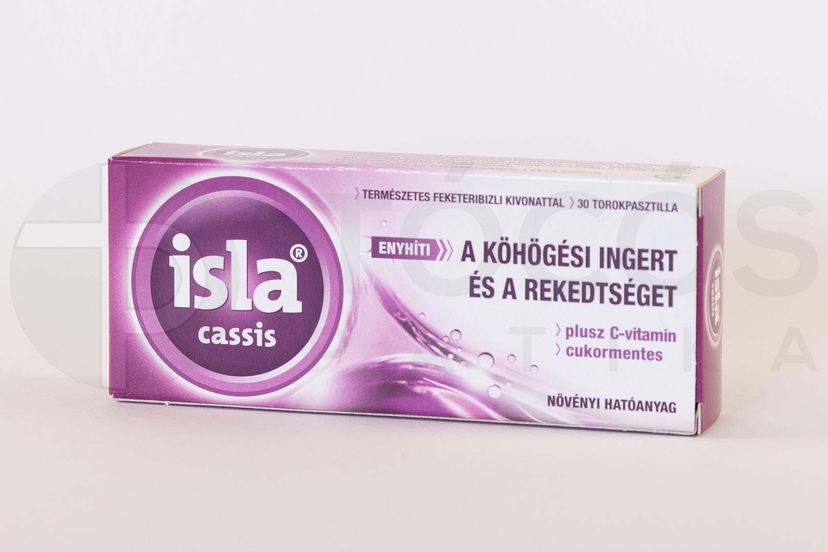 Isla-Cassis Plus C-vitamin szopogató tabletta 30x