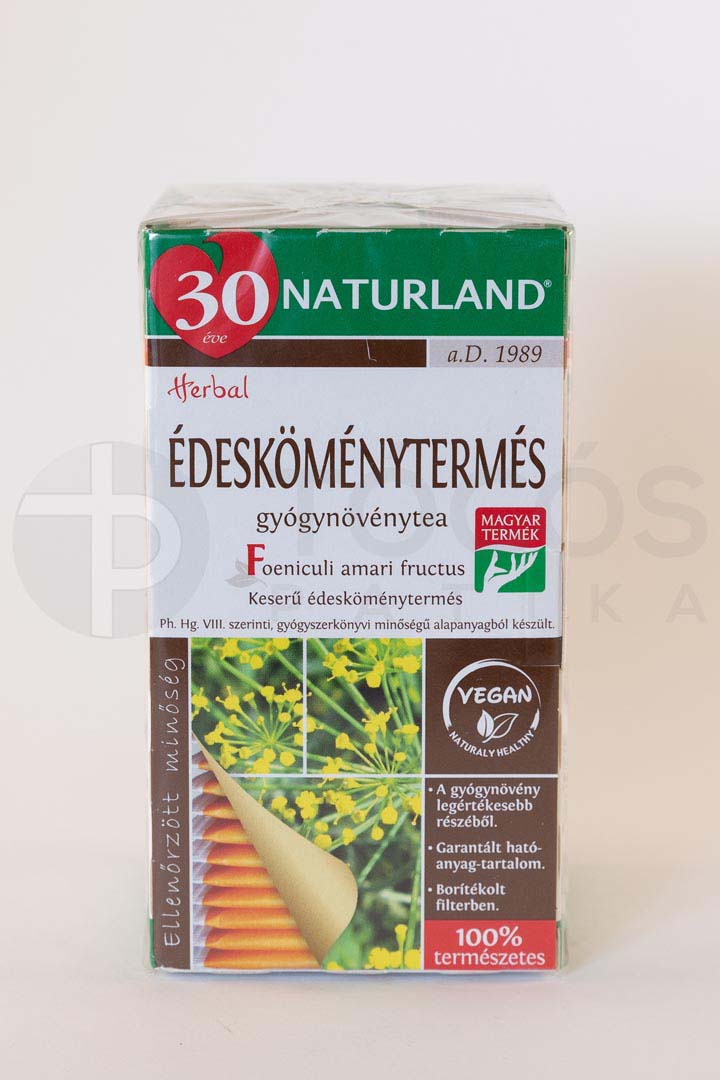 Édesköménytermés tea filteres NATURLAND 25x1g