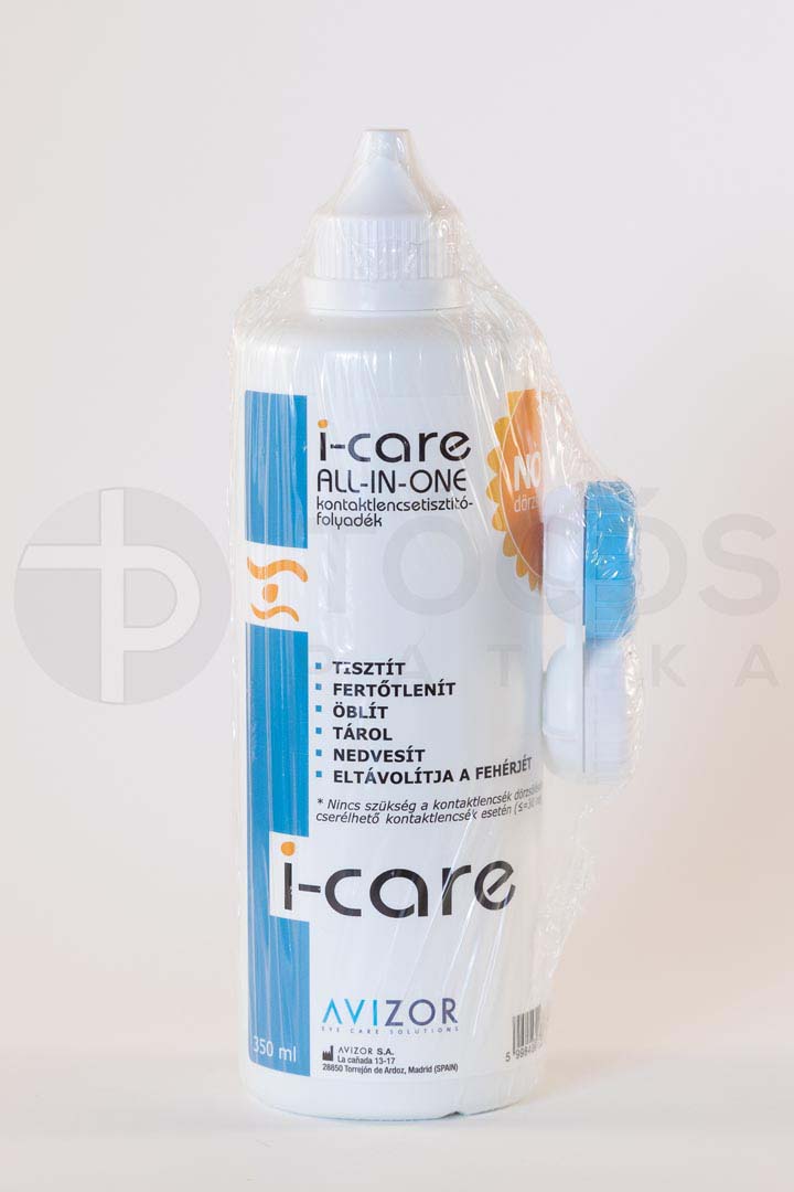 I-Care kontaktlencse tisztító folyadék 350ml