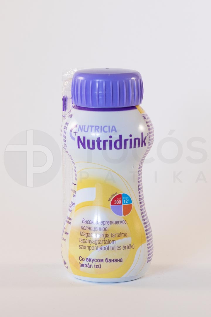 Nutricia Nutridrink banán ízű spec. gyógy. élelm. 24x200ml