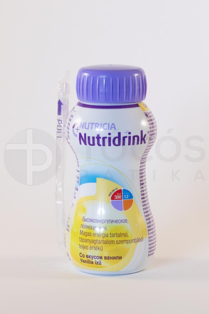 Nutricia Nutridrink vanília ízű spec. gyógy. élelm 24x200ml