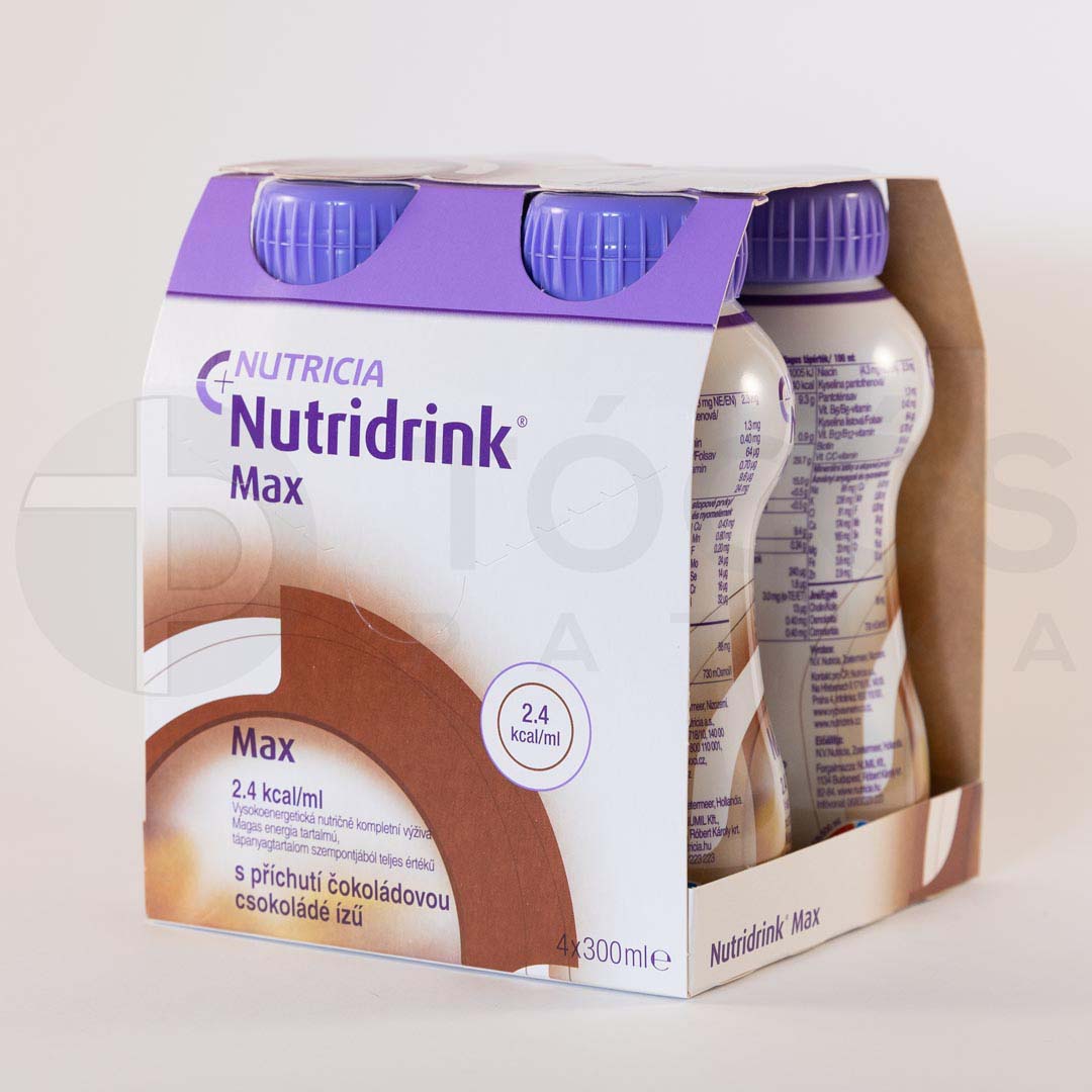 Nutridrink Max csokoládé ízű spec. gyógy. élelm. 24x300ml