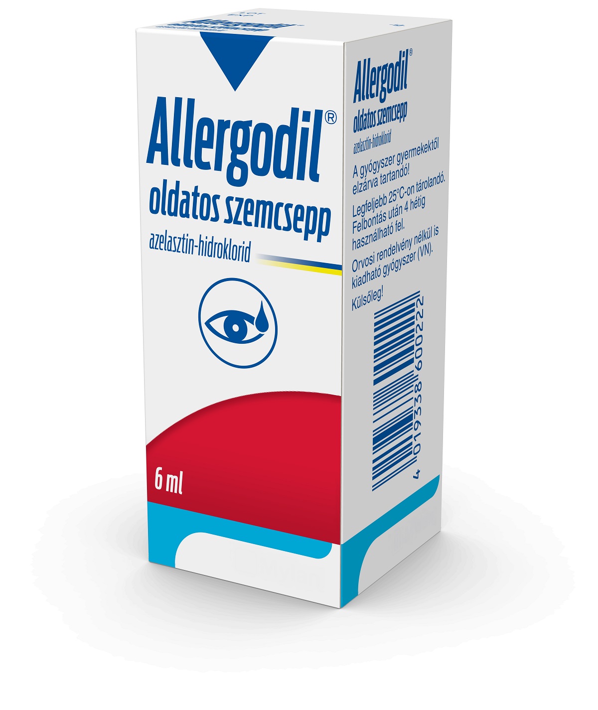 Allergodil oldatos szemcsepp 1x6ml
