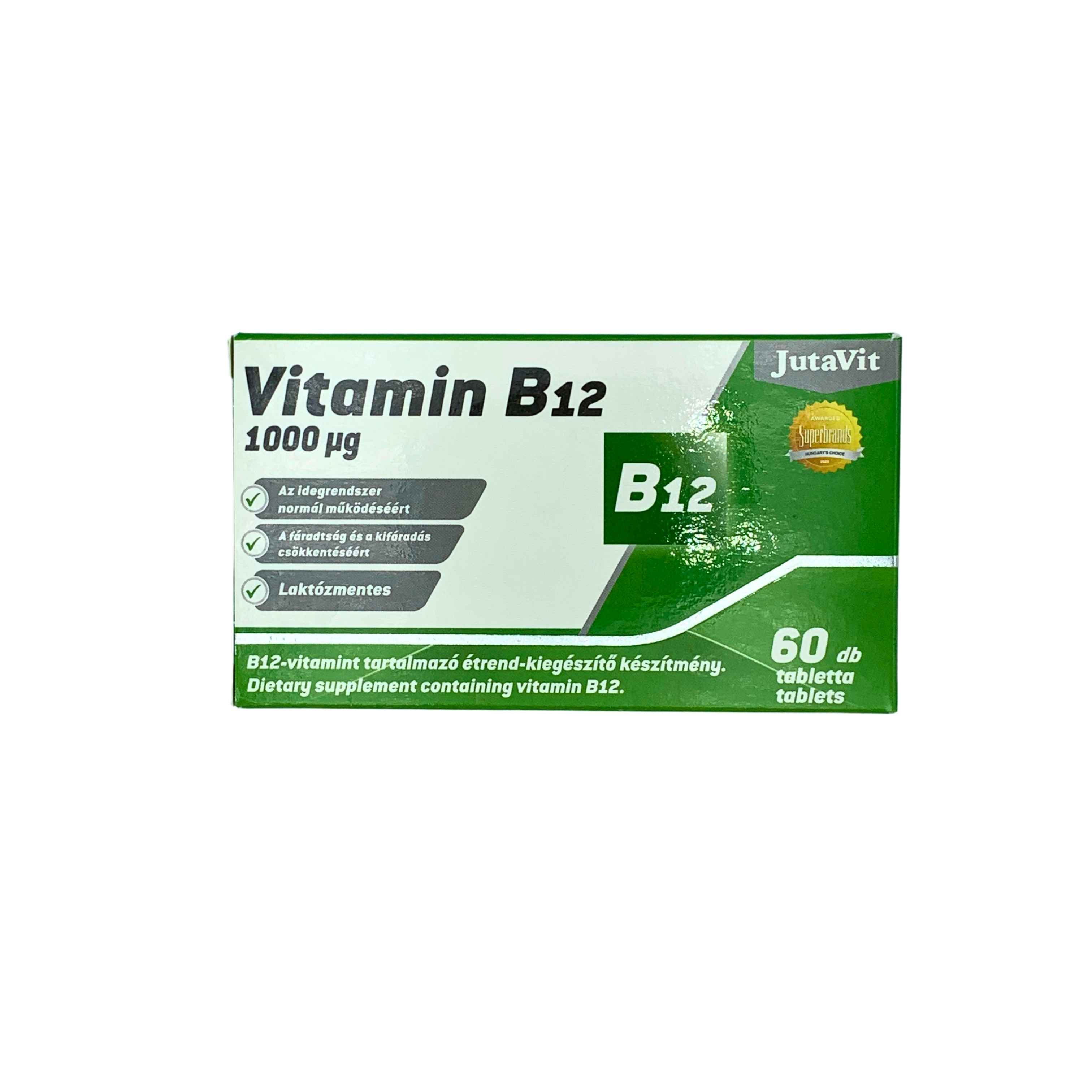 JutaVit B1-vitamin 10 mg tabletta  60x