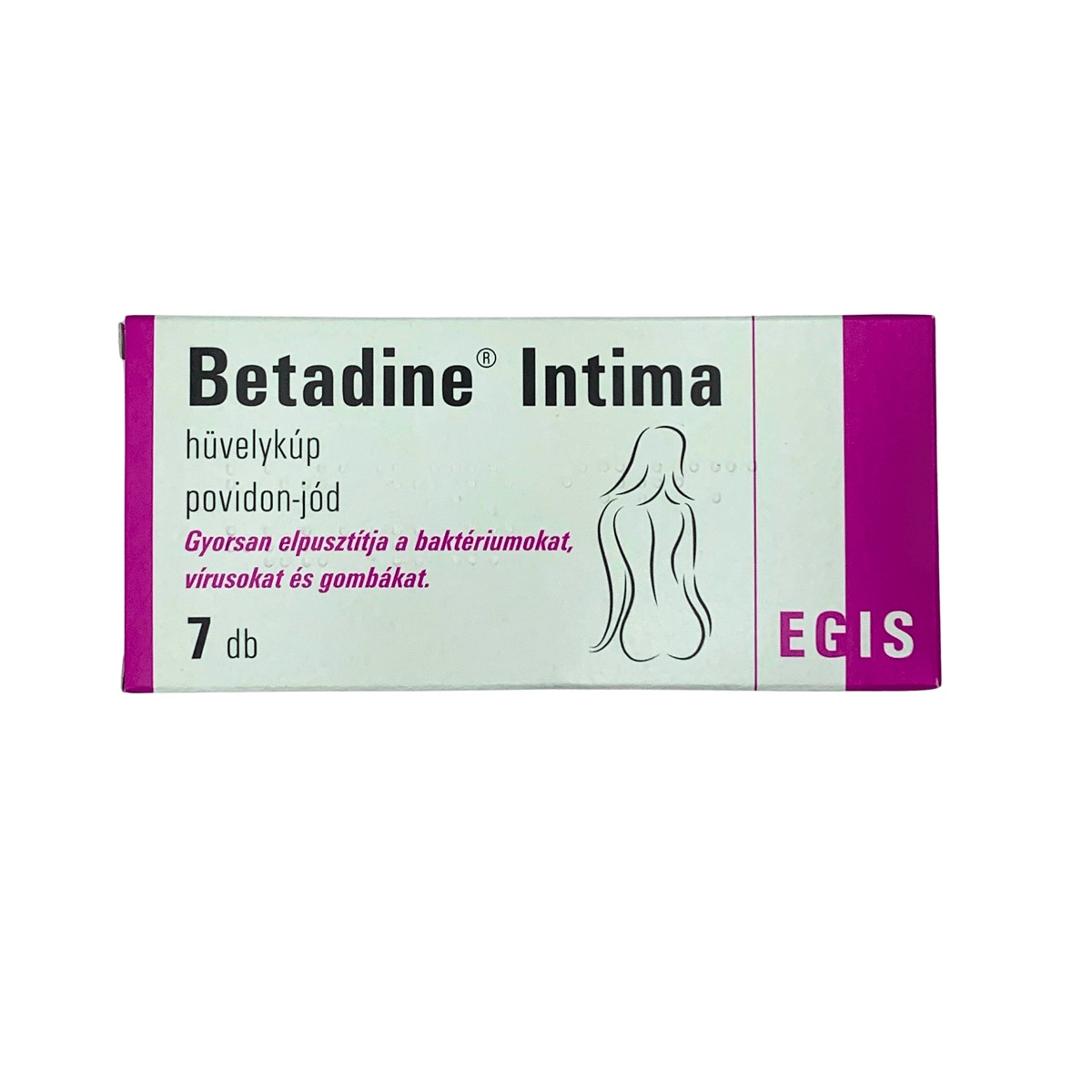 Betadine Intima hüvelykúp 7x