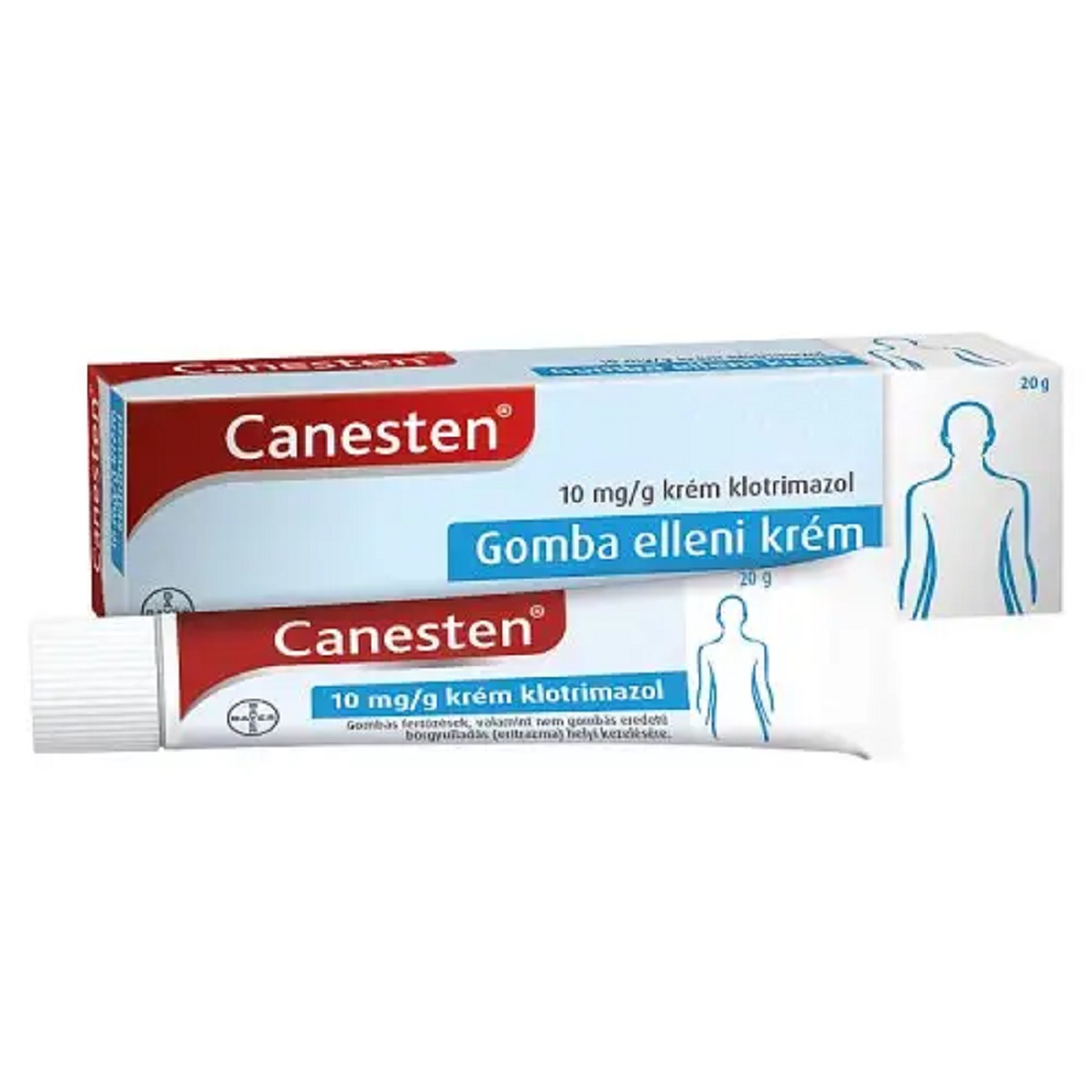 Canesten 10 mg/g krém 1x20g
