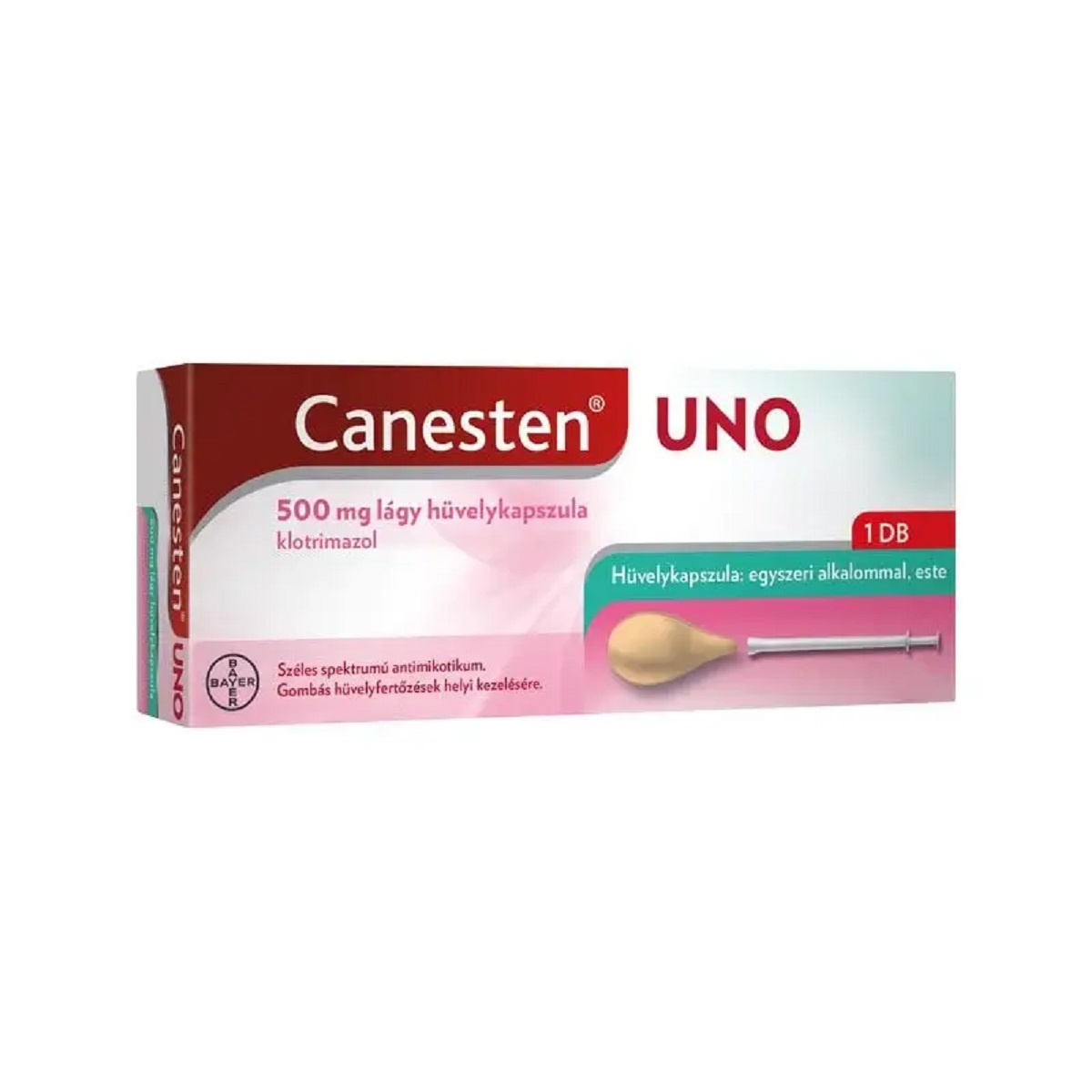 Canesten Uno 500 mg lágy hüvelykapszula 1x