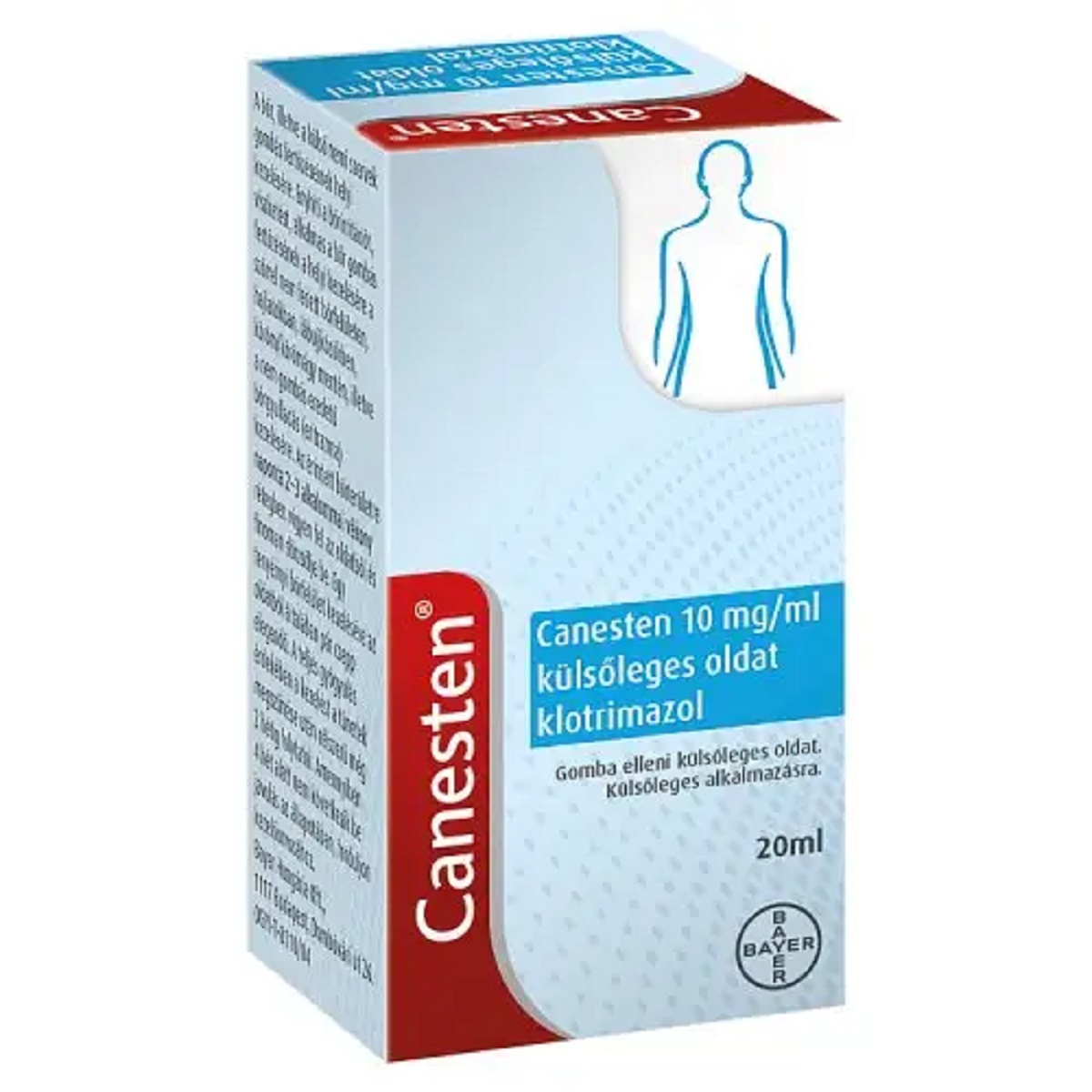 Canesten 10 mg/ml külsőleges oldat 1x20ml