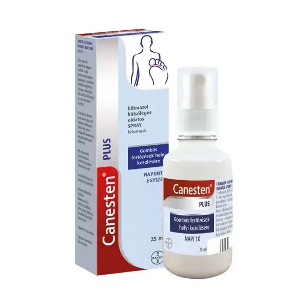 Canesten Plus bifonazol külsőleges oldatos spray 1x25ml