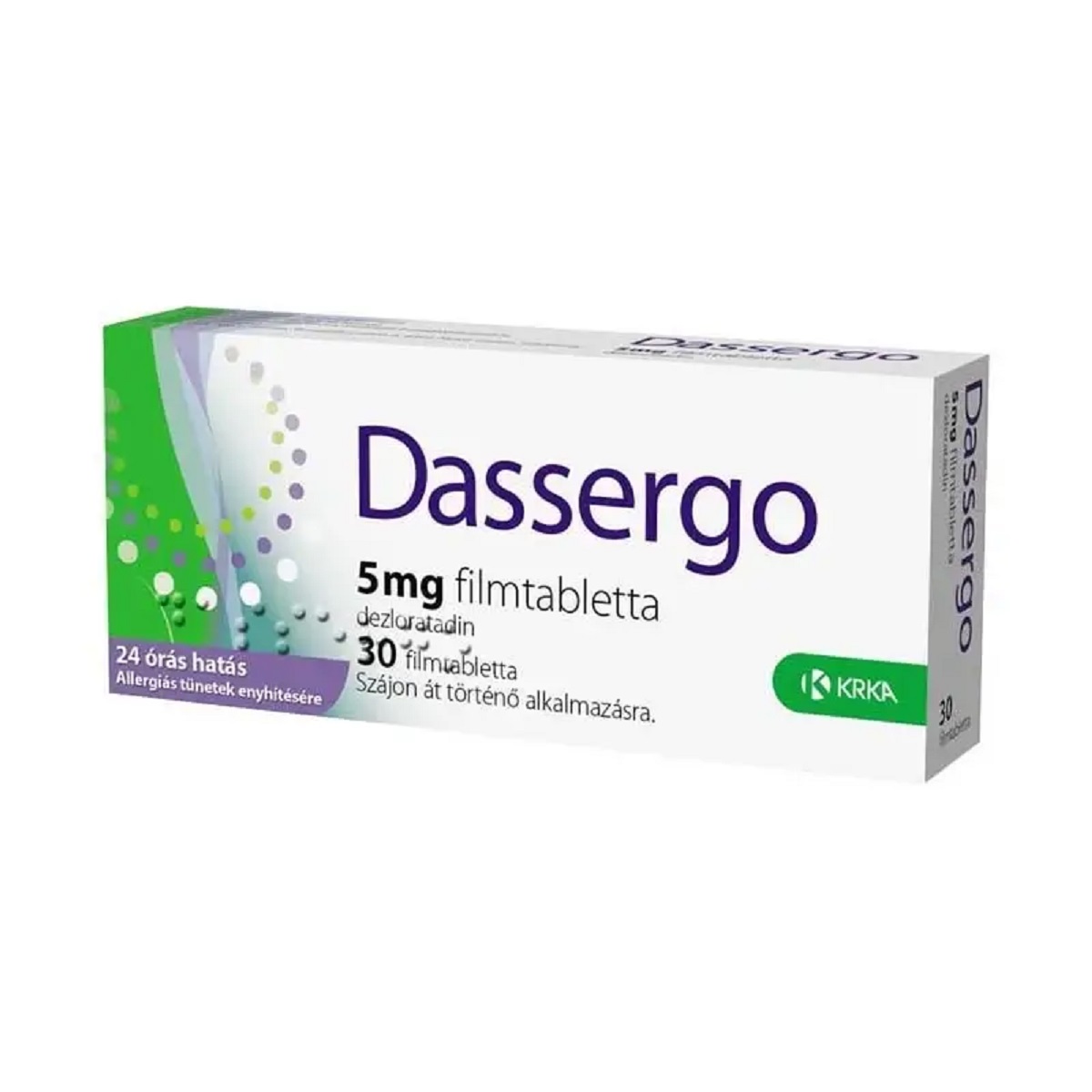 Dassergo 5 mg filmtabletta 30x