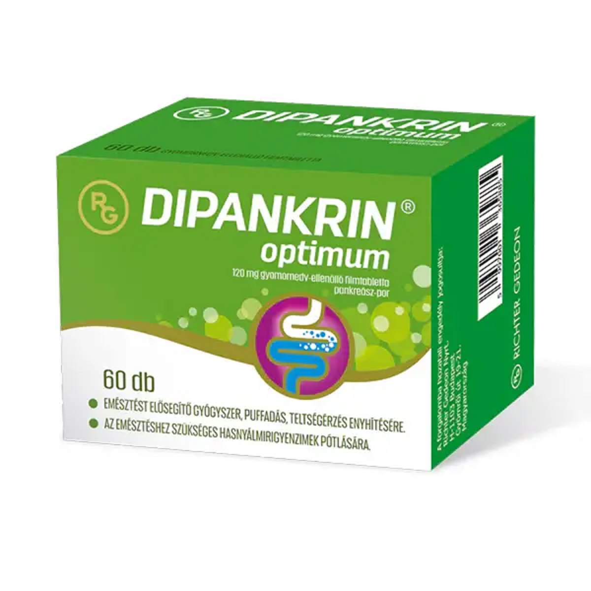 Dipankrin Optimum 120 mg gyomorn.-ell.filmtabletta 60x