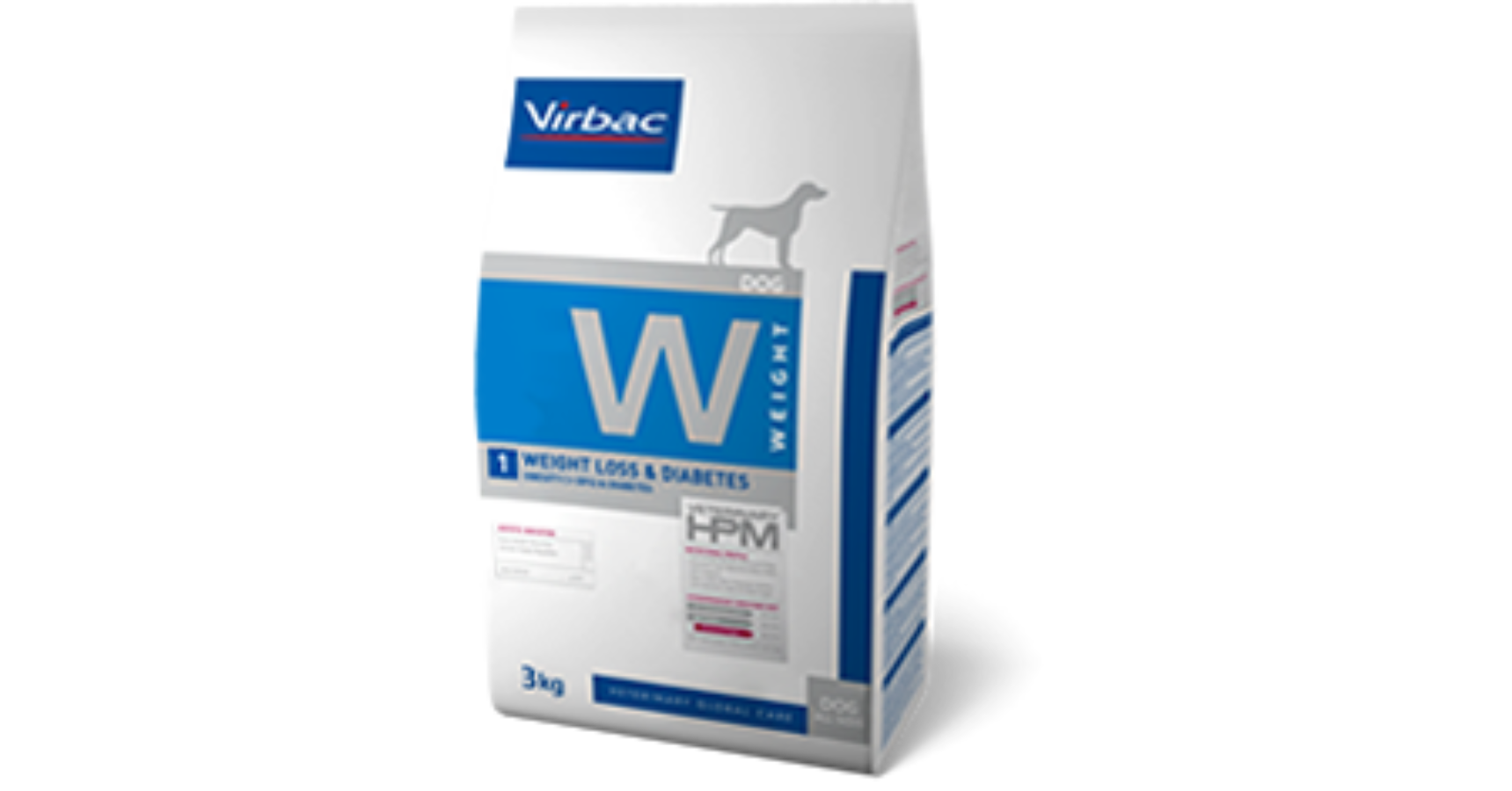 Virbac hpm diet dog weight 1 Loss & Diabetes 3 kg