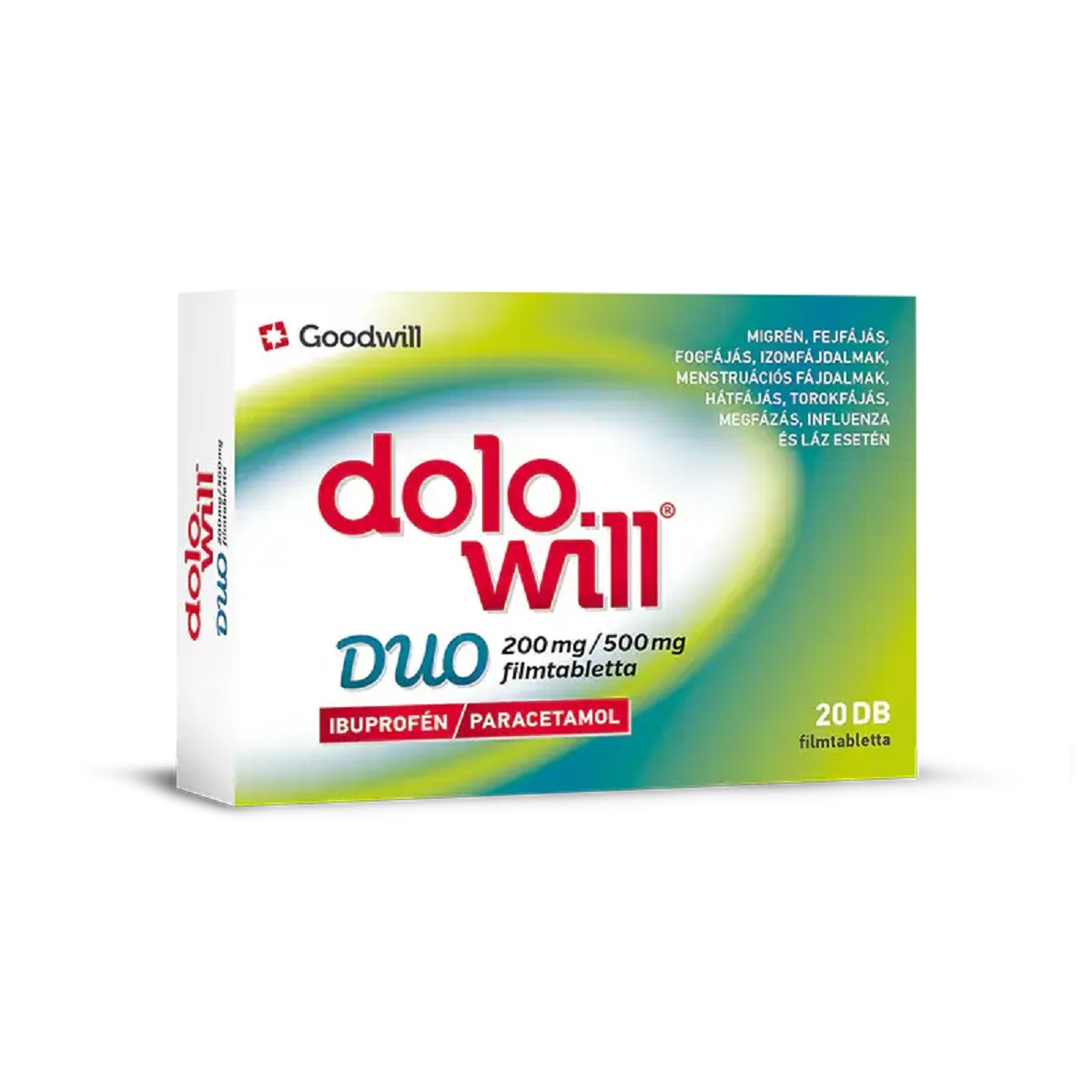 Dolowill Duo 200 mg/500 mg filmtabletta 20x