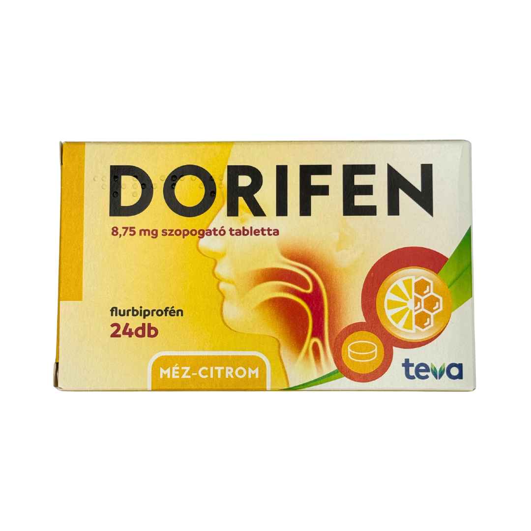 Dolioflen/ Dorifen 8,75 mg szopogató tabletta 24x