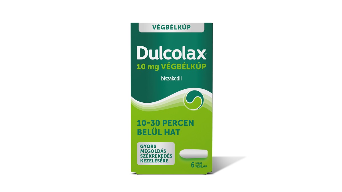 Dulcolax 10 mg végbélkúp 6x