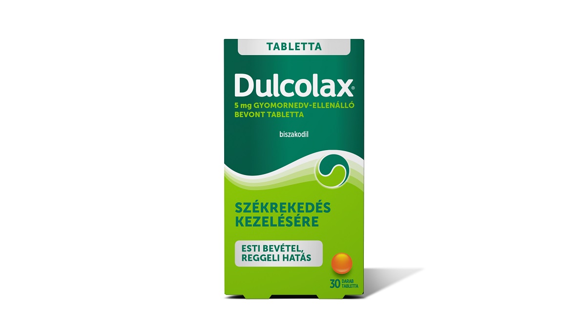 Dulcolax  5 mg gyomornedv-ellenálló bevont tabl. 30x