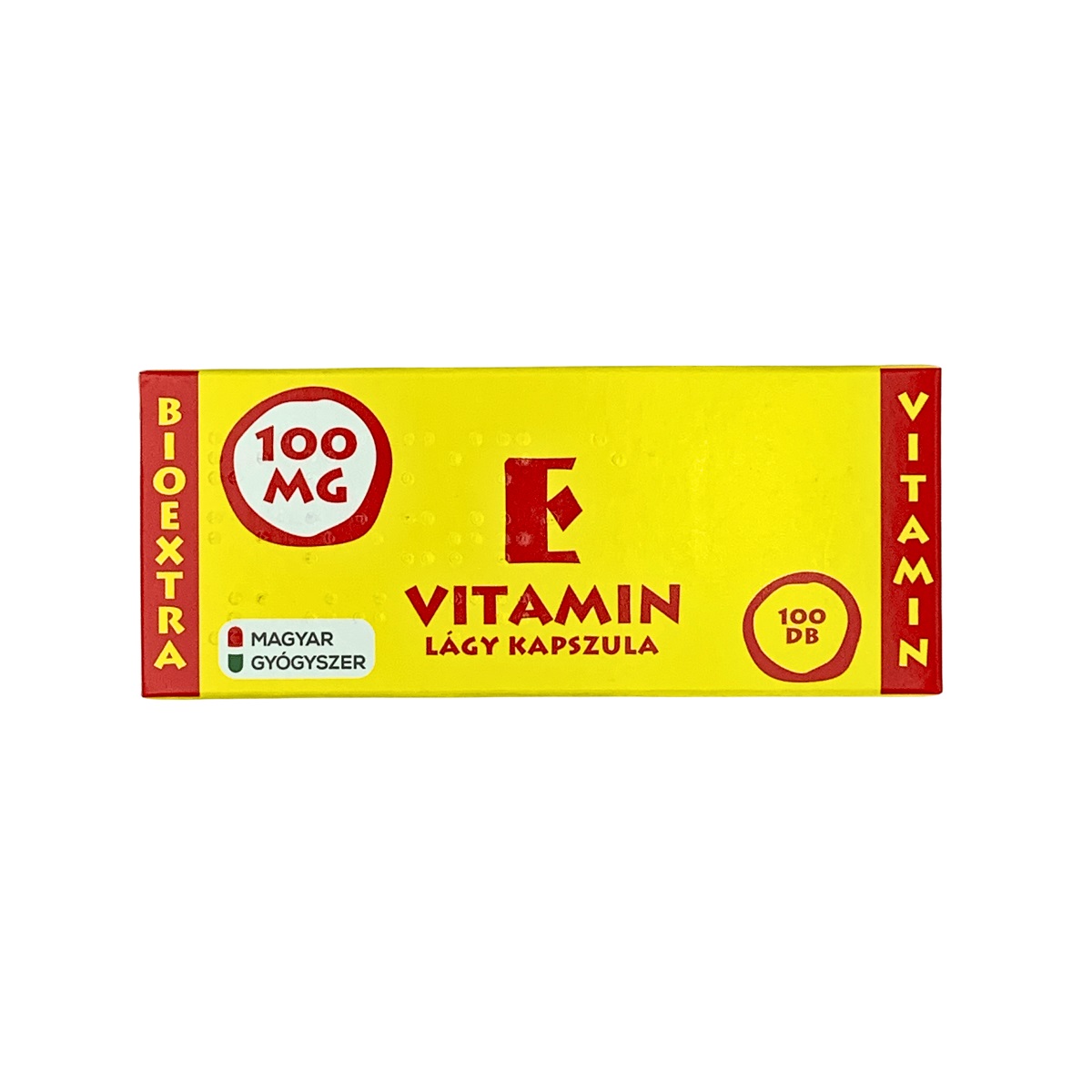 Vitamin E Bioextra 100 mg lágy kapszula 100x