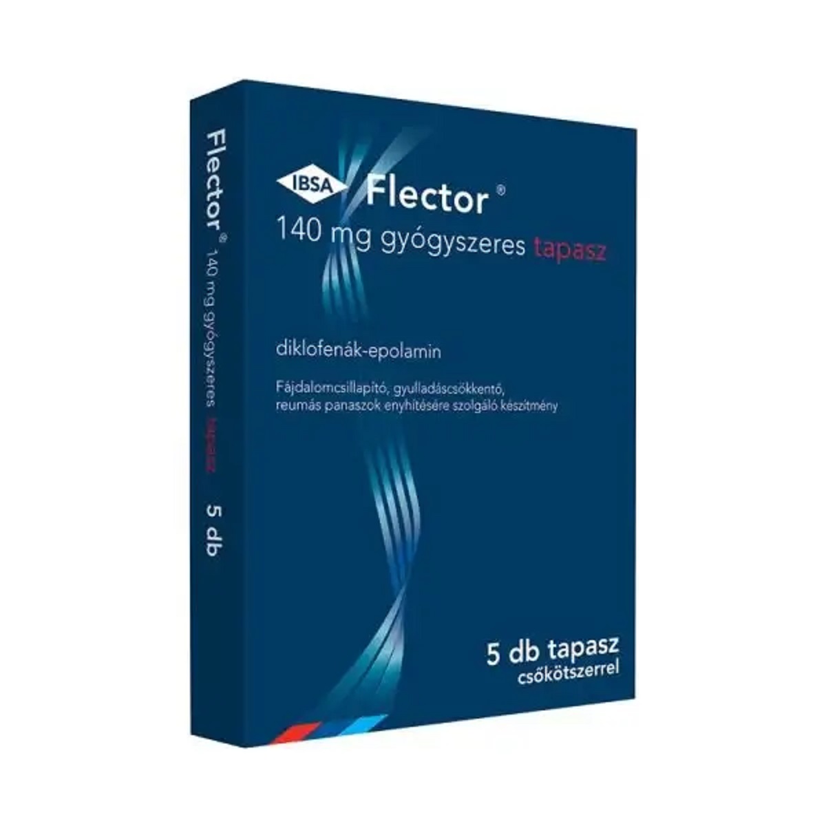 Flector 140 mg gyógyszeres tapasz csőkötszerrel 5x