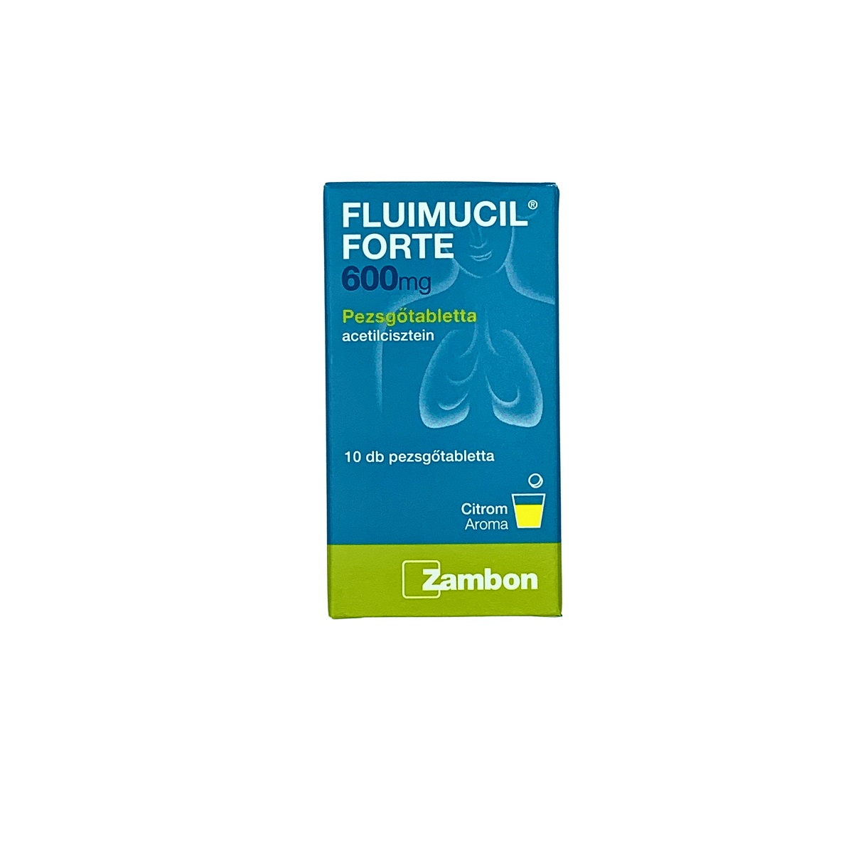 Fluimucil Forte 600 mg pezsgőtabletta 10x
