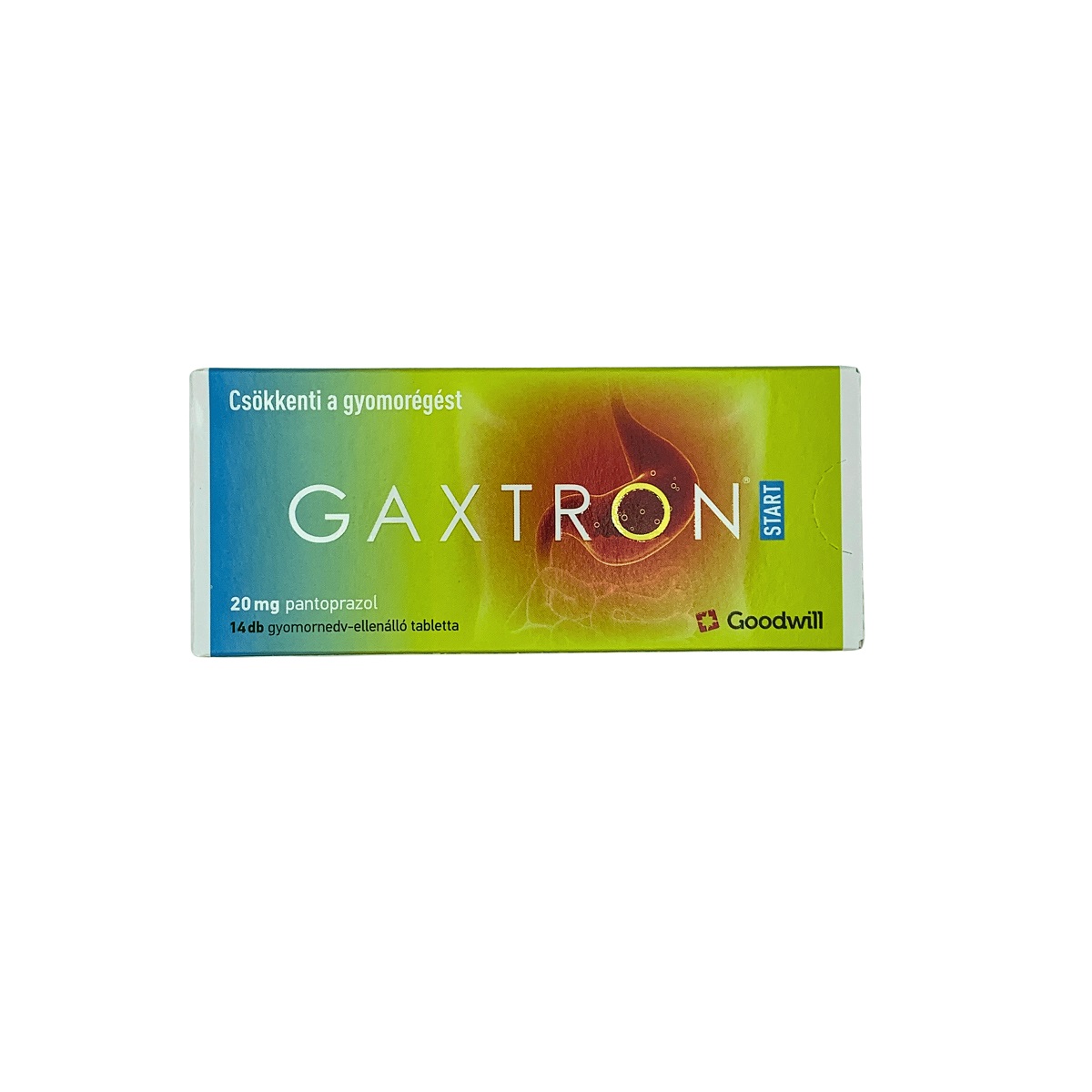 Gaxtron Start 20 mg gyomornedv-ellenálló tabletta 14x 
