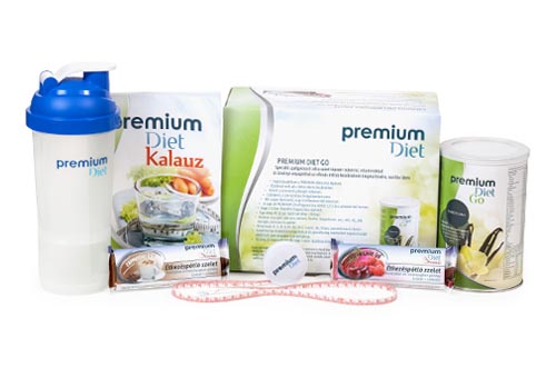Premium Diet Go kezdőcsomag vaníliás porral 420g