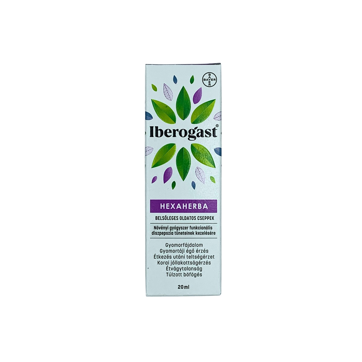 Iberogast Hexaherba belsőleges oldatos cseppek 1x20ml