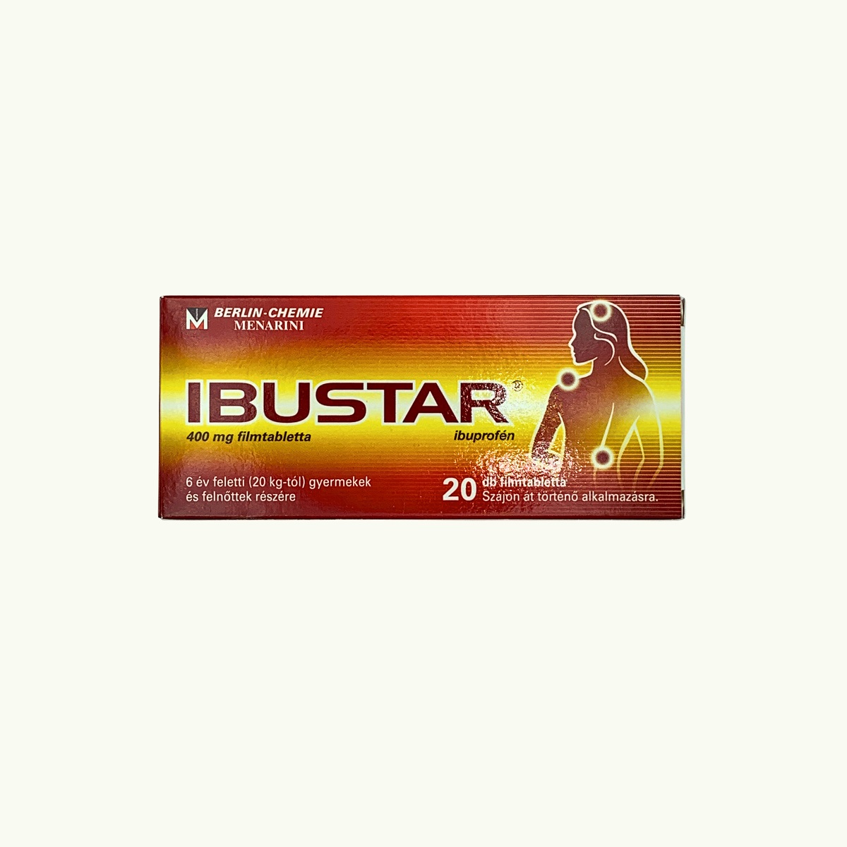 Ibustar 400 mg filmtabletta 20x