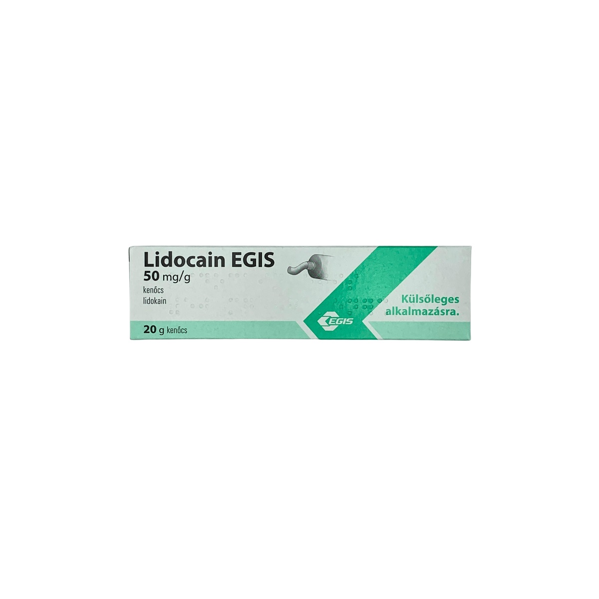 Lidocain EGIS 50 mg/g kenőcs 20g