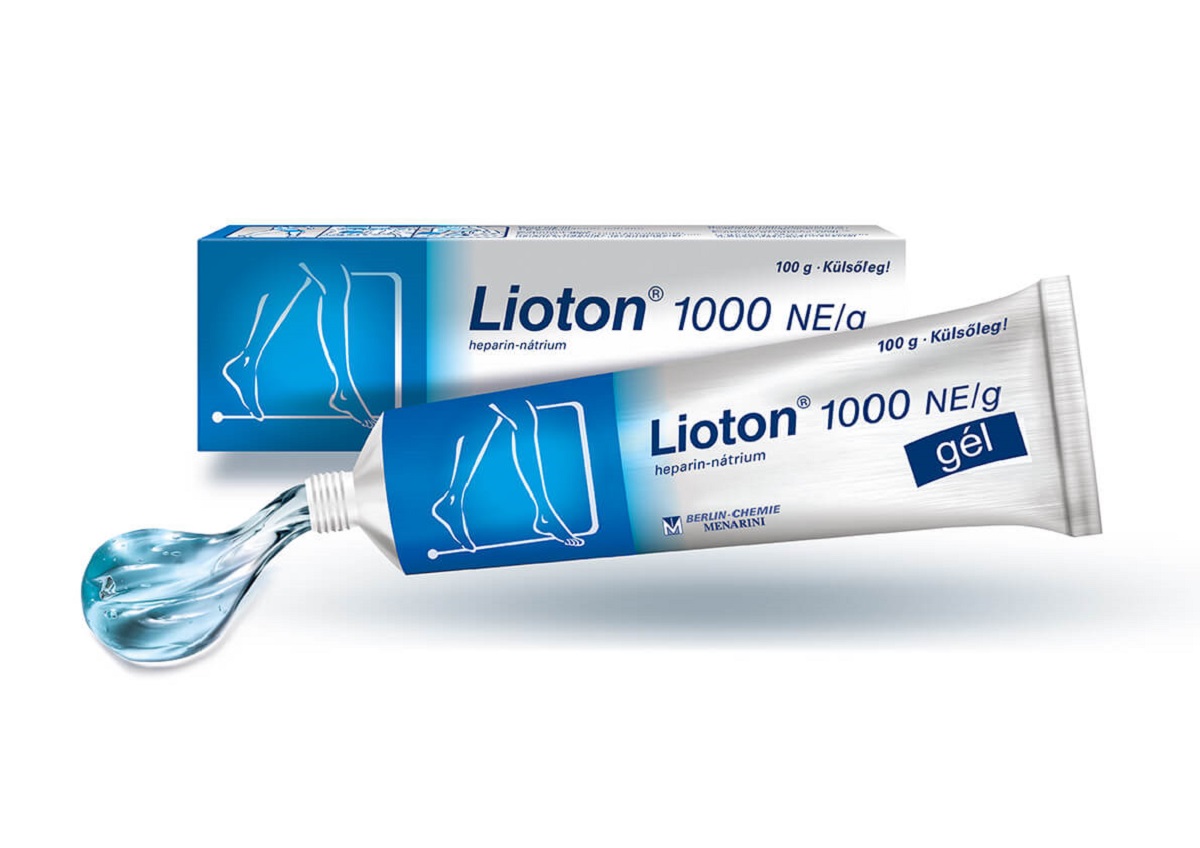 Lioton 1000 NE/g gél 1x100g
