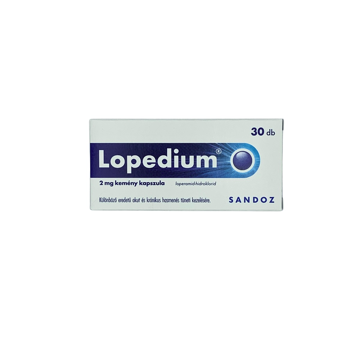 Lopedium 2 mg kemény kapszula 30x