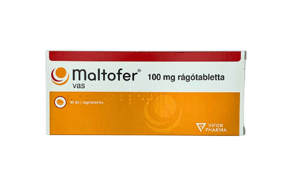 Maltofer 100 mg rágótabletta 30x