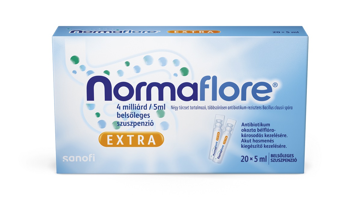 Normaflore Extra 4 milliárd/5ml belsőleges szuszp. 20x5ml