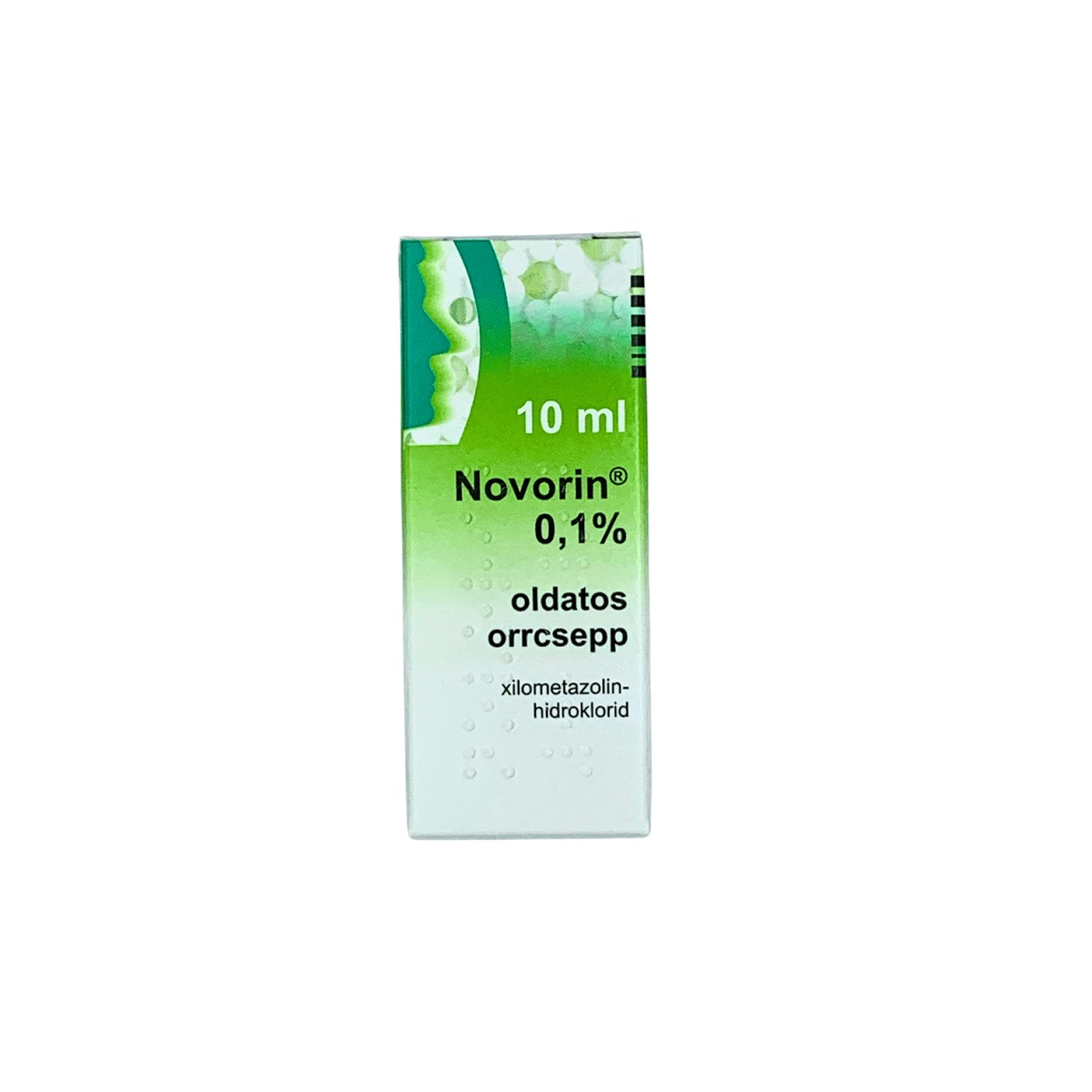 Novorin 0,1% oldatos orrcsepp 1x10ml