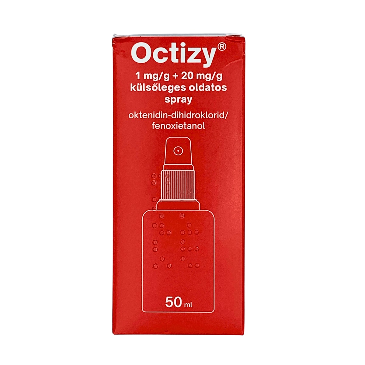 Octizy 1 mg/g + 20 mg/g külsőleges oldatos spray 1x50ml