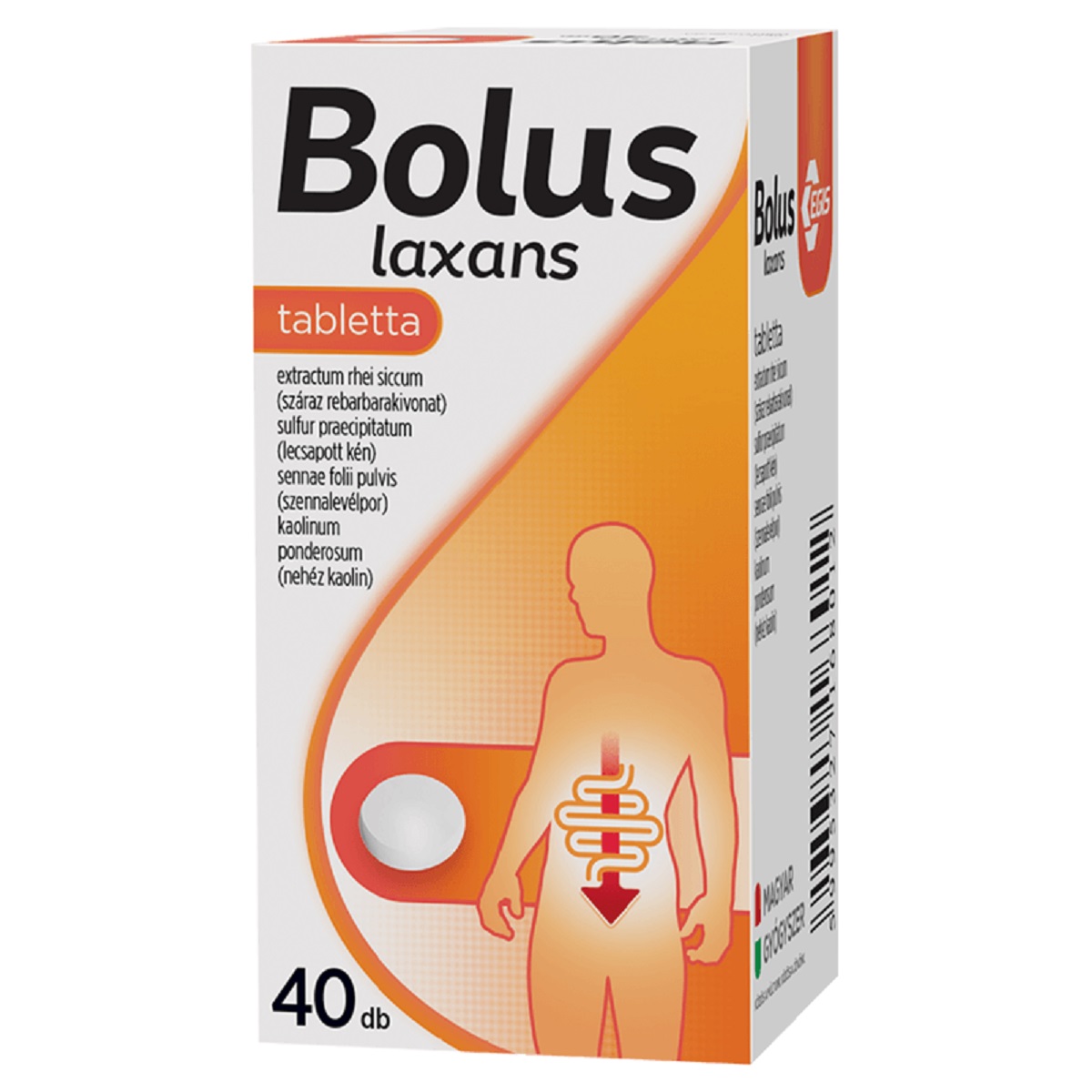 Bolus laxans tabletta 40x
