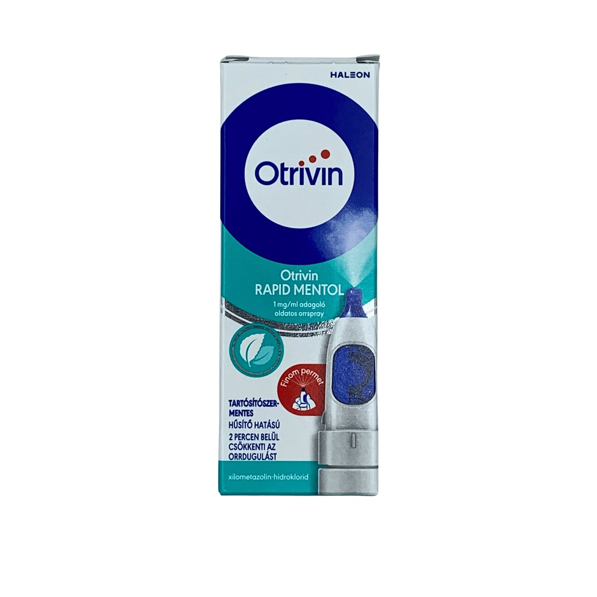 Otrivin Rapid mentol 1 mg/ml ad.old.orrspray HDPE 1x10ml