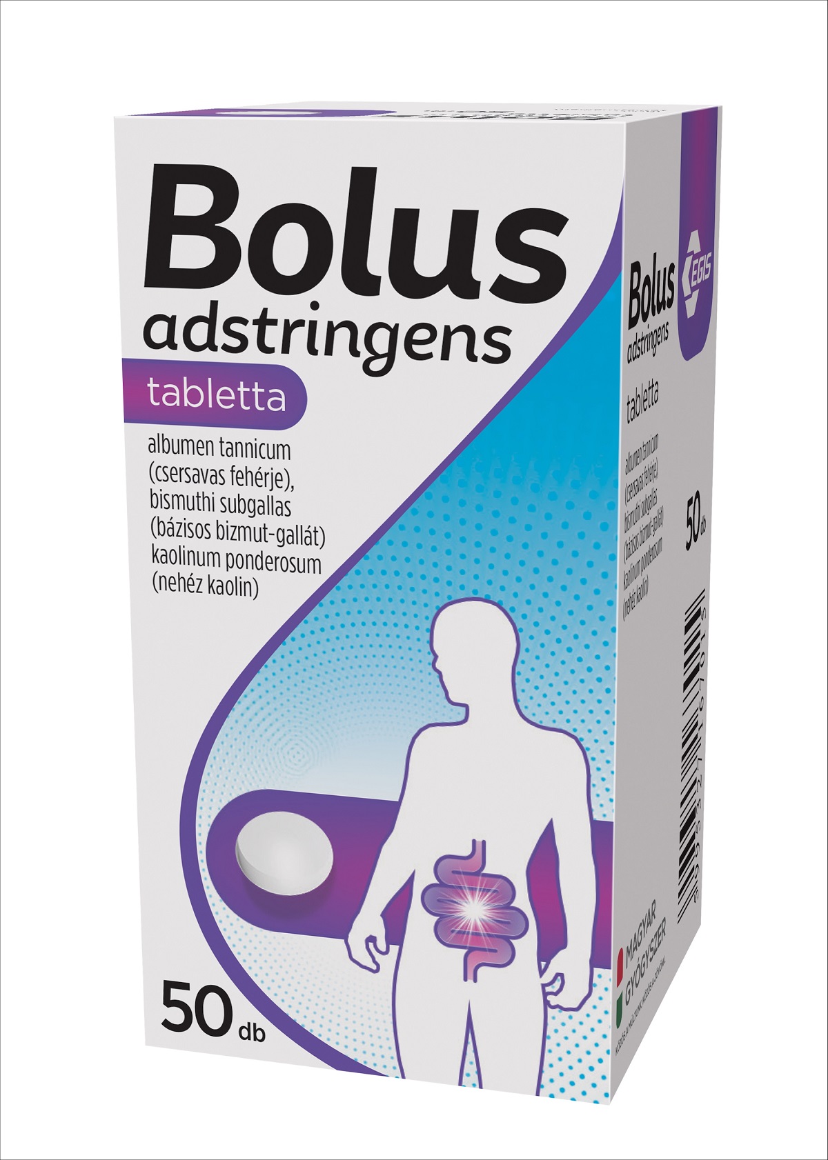 Bolus adstringens tabletta 50x