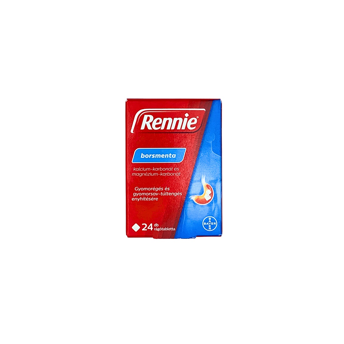 Rennie borsmenta rágótabletta 24x