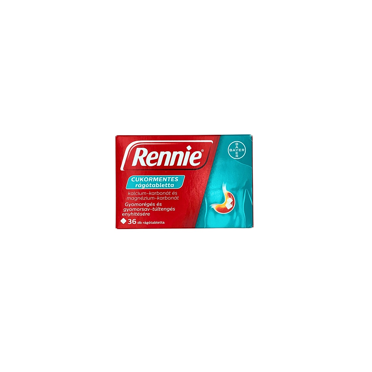 Rennie cukormentes rágótabletta 36x