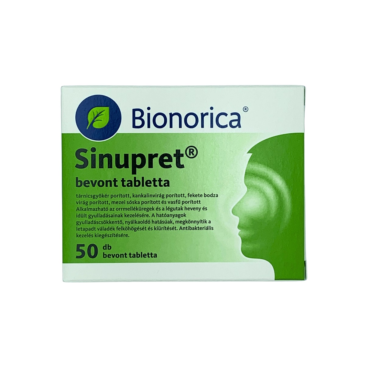 Sinupret bevont tabletta 50x