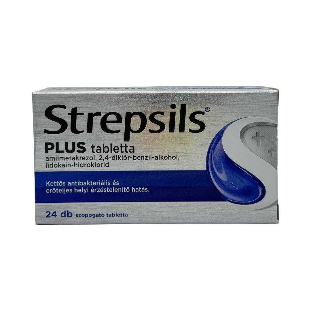 Strepsils Plus tabletta 24x