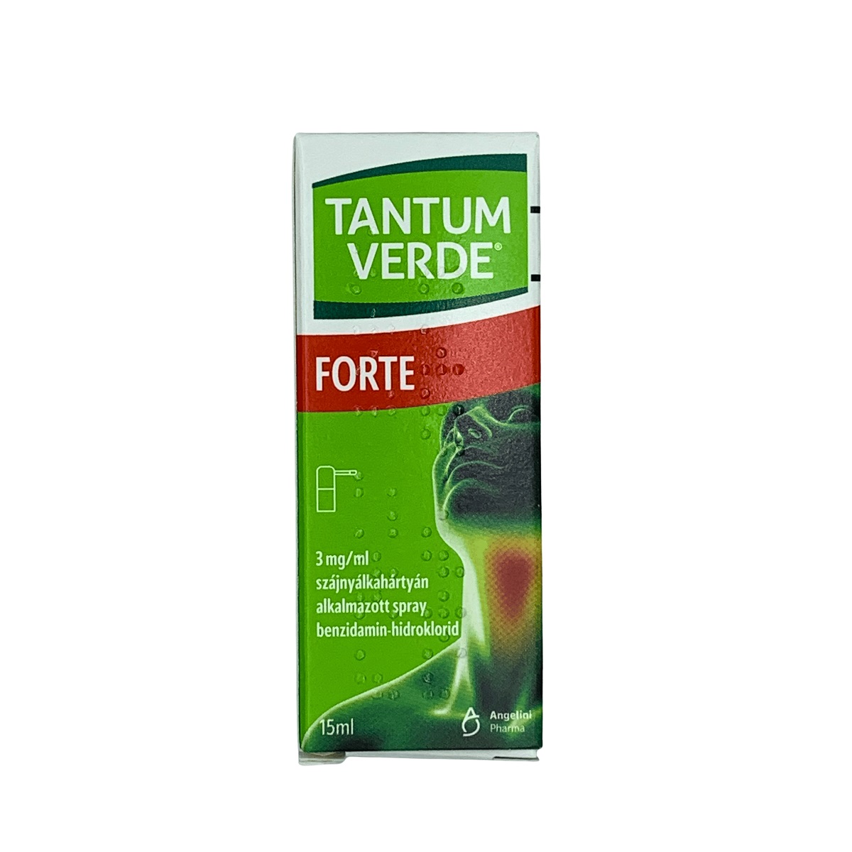 Tantum Verde Forte 3 mg/ml szájnyálkah.alk.spray 15ml