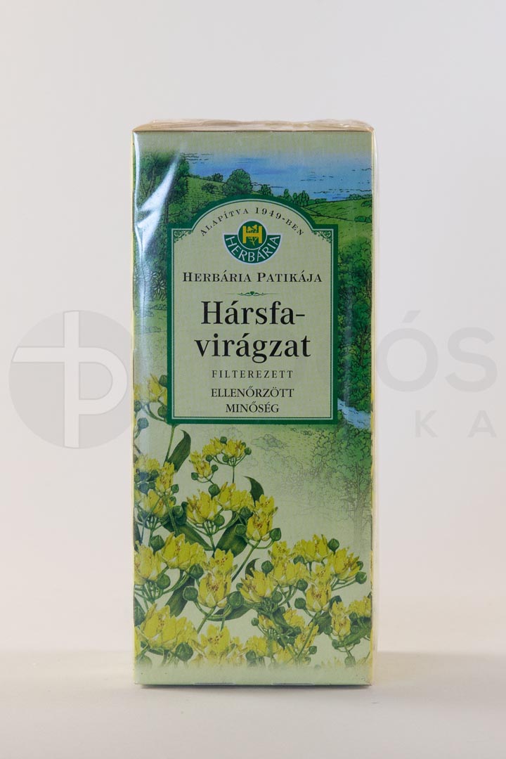 Hársfavirág tea filteres HERBÁRIA 25x1,5g